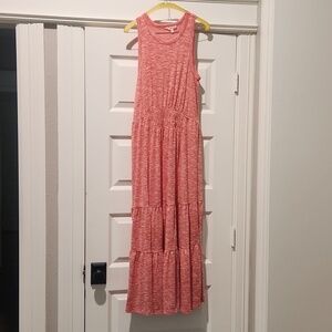 Lou & Grey Loft tank dress Medium ruffle bottom